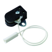 Profile mini-trekschakelaar zwart