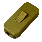 Legrand snoerschakelaar verguld