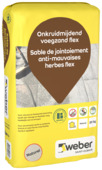 Weber Beamix onkruidmijdend voegzand flex naturel 20 kg