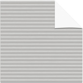 GAMMA kleurstaal plisségordijn lichtdoorlatend licht grijs (6006)