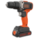 Perceuse à percussion 18 V Black+Decker BCD003C1K + batterie 1,5 Ah