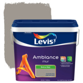 Peinture Levis Ambiance Mur extra mate 5 L gris infini