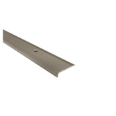 Nez de marche aluminium titane 25x6x1000x1,6 mm