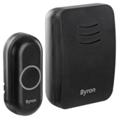 Byron DBY-21131 draadloze deurbelset batterij 100 m zwart
