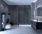 Aqua Step XL wand-en vloerpaneel Nottingham 260,5x32cm (2,501 m²)