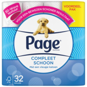 Page toiletpapier compleet schoon 32 rollen