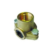 Van Marcke snelle aansluiting voor galva buis 1/2"F x 1/2" messing