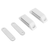 Loqueteau magnétique de luxe Handson 6 kg blanc 2 pièces