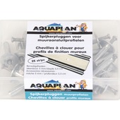 Chevilles à clouer Aquaplan 4,8x30 mm 25 pièces