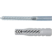 Cheville universelle + vis à tige Fischer STS 10x100 mm 10 pièces