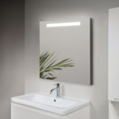 Miroir avec éclairage Ava 60x70 cm