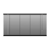 GAMMA aluminium jaloezie 25 mm matzwart (kleurnr.320) 120x130 cm (bxh)