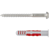 Fischer duoseal bolkopschroef A2 RVS 8x48 mm 2 stuks