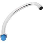 Sanivesk kraanuitloop voor keukenkraan 3/4" 20 cm chroom