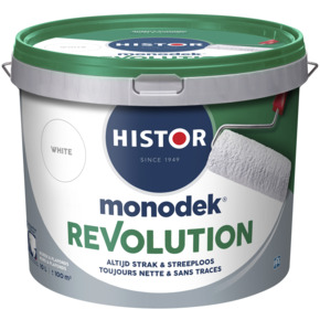 Histor Monodek Revolution muurverf wit 10 liter