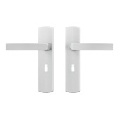 AXA deurkrukset Curve Blok aluminium blindschild klaviersleutel