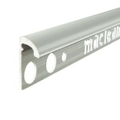 Profilé carrelage rond pvc 6mm gris argent 270cm