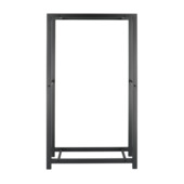 Fancy Flames houtopslag L zwart