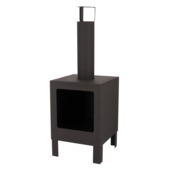 Terraskachel S zwart