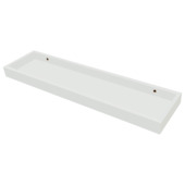 Duraline plank lak wit 60x4x15 cm