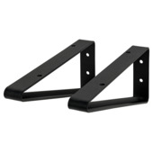 Duraline clip zwart 7x19 cm