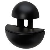 Duraline clip mat zwart