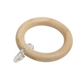 Gordijnring roede 28 mm grenen 6 stuks