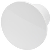 Extracteur Sanivesk Design rond + minuterie et capteur humidité blanc Ø 125 mm