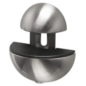 Duraline clip geborsteld nikkel