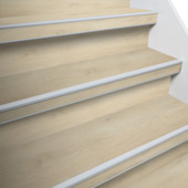 Firststep traprenovatieset pvc-treden smokey eiken 4 stuks