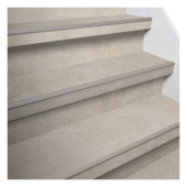 Firststep traprenovatieset pvc-treden beton lichtgrijs 4 stuks