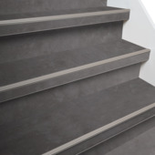 Firststep traprenovatieset pvc-treden beton grijs 4 stuks