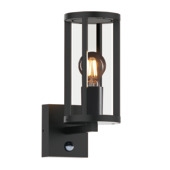 Applique extérieure GAMMA Odense noir + détecteur de mouvement