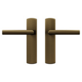 AXA deurkrukset Curve Milan brons blindschild