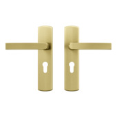 AXA deurkrukset Curve Blok goud blindschild sleutelgat PC55