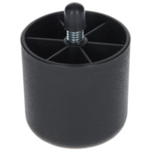 Duraline meubelglijder zwart ø5 cm 