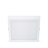 Plafonnier carré Philips Magneos LED 28,6x28,6cm 20W blanc