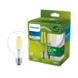 Ampoule globe à filament Philips greenlabel E27 4W 4000K