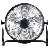 Ventilateur rechargeable Handson Athènes 40 cm noir