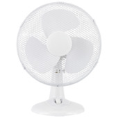 Ventilateur de table Handson Portland 30 cm blanc