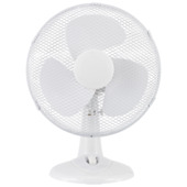 Ventilateur de table Handson Portland 40 cm blanc