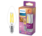Philips LED kaarslamp dimbaar E14 6W helder 3,5x9,7cm