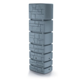 Récupérateur d'eau de pluie Tower stone gris 350 litres