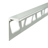 Tegelstrip Metaal Recht Wit 8 mm 270 cm