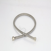 Toevoerslang flexibel - moer x moer 3/8"F x 3/8"F - 75 cm - D8 inox