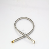 Flexible d'alimentation bicône x écrou M10 x 3/8"F 75 cm D8 inox