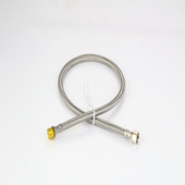 Flexible d'alimentation filetage extérieur x écrou 3/8"M x 3/8"F 75 cm D8 inox