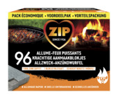 Zip aanmaakblokjes voordeelpack 96 stuks