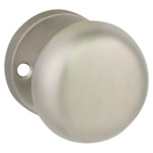 Gamma knopkruk rond rozet RVS look messing