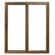 Porte coulissante en bois dur BC2118 EcoGlide 210x180 cm U=1,1